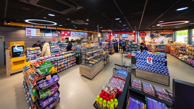 Store impressie binnen